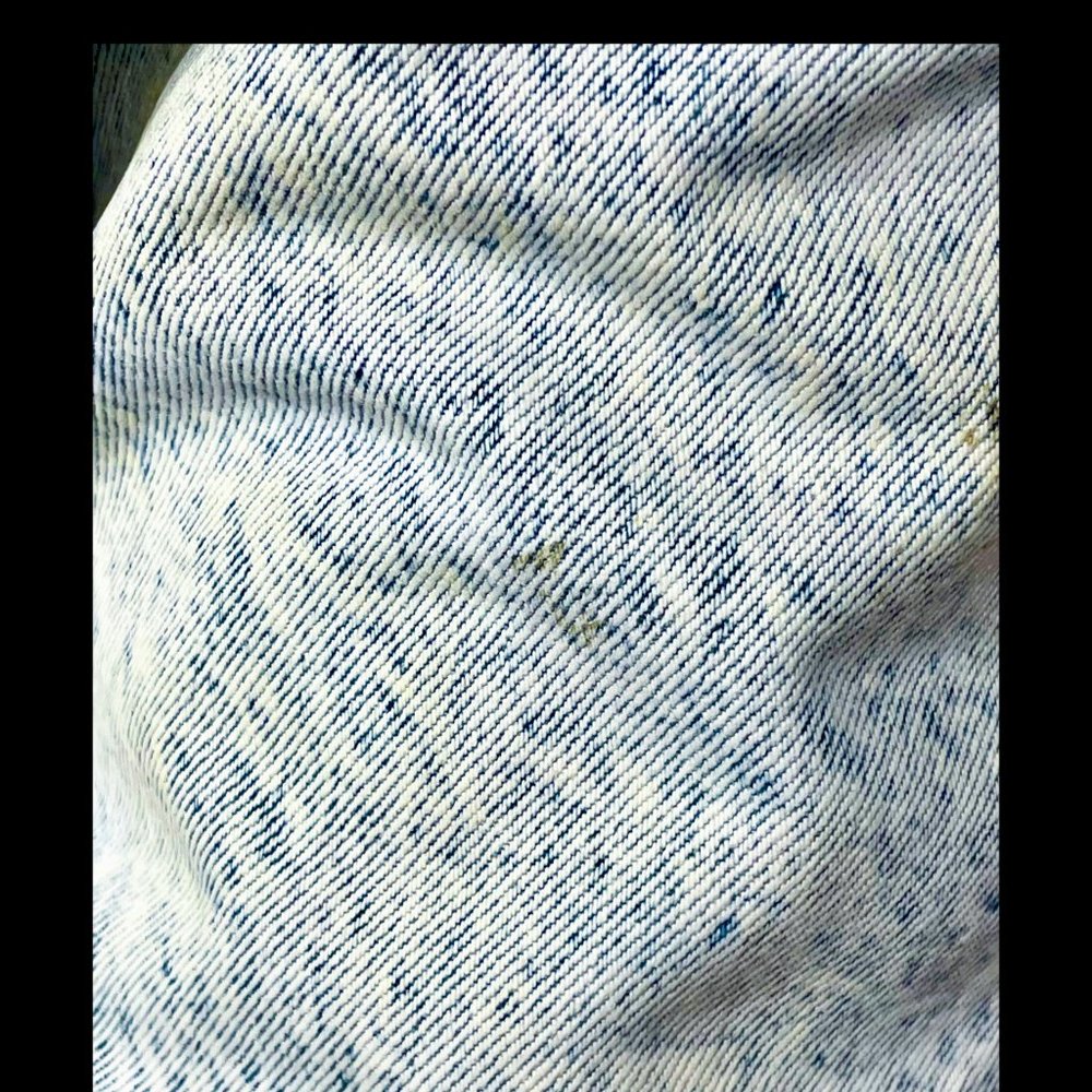 ⭐️HP⭐️VTG▪️FILIPPO-TOTTI▪️Floral Embroidered Distressed Acid Wash Denim Shorts - Picture 12 of 14